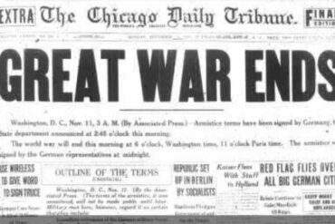 11 NOV fin primera guerra mundial