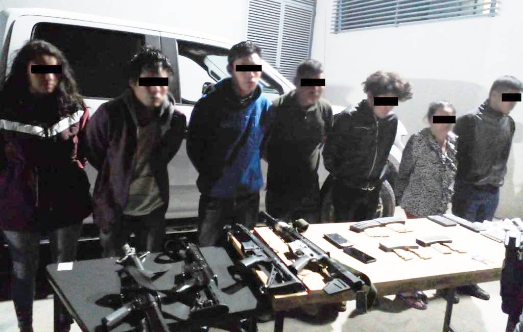 8 detenidos