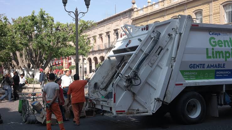 camion basura celaya