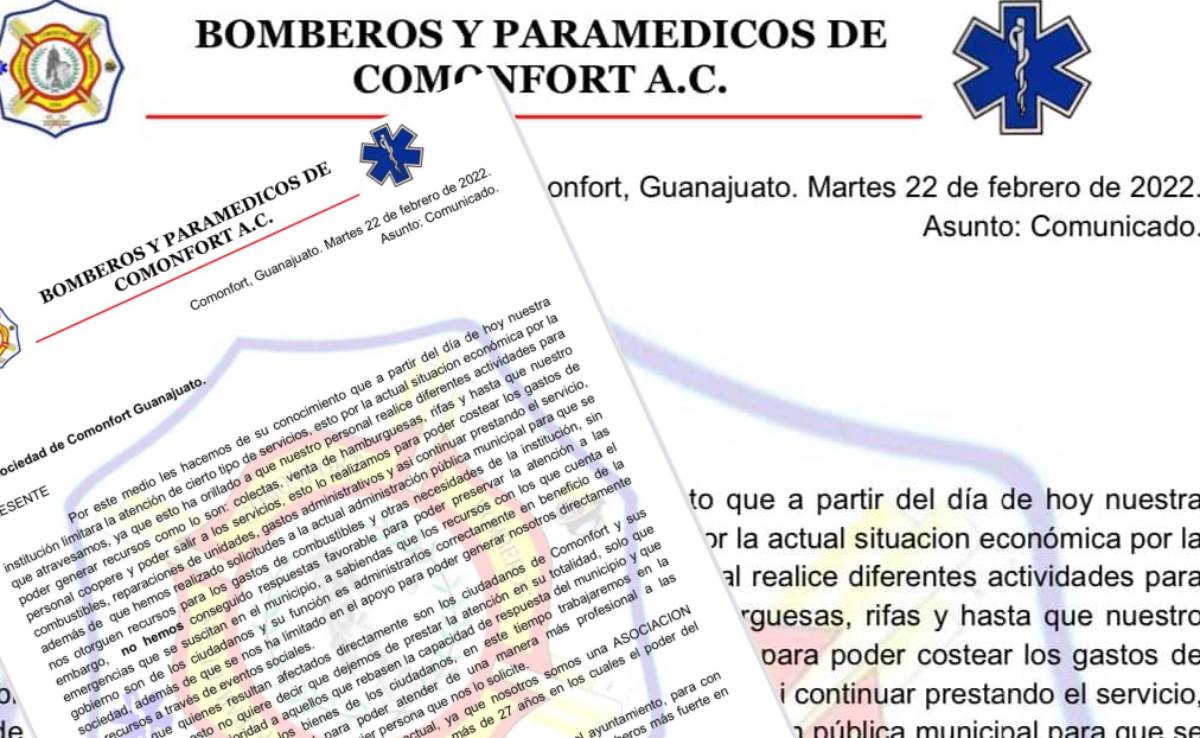 bomberos comonfort