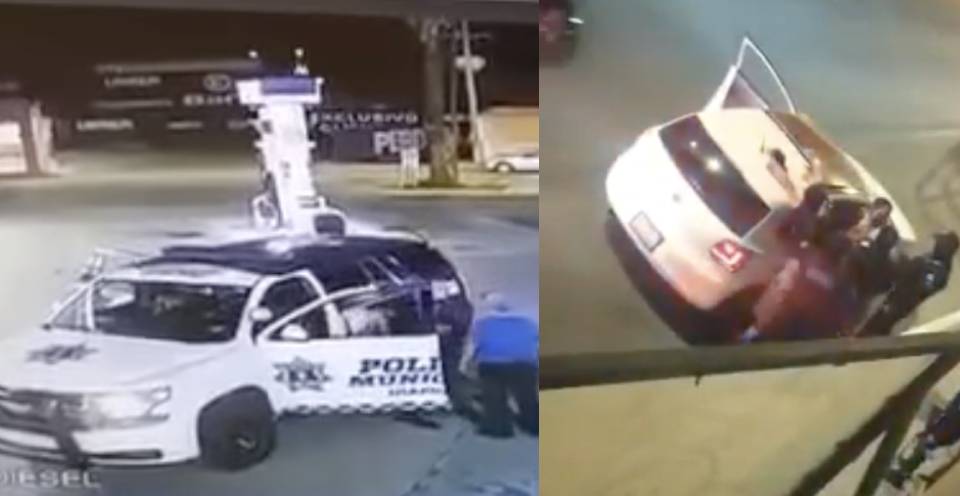 irapuato policias golpean