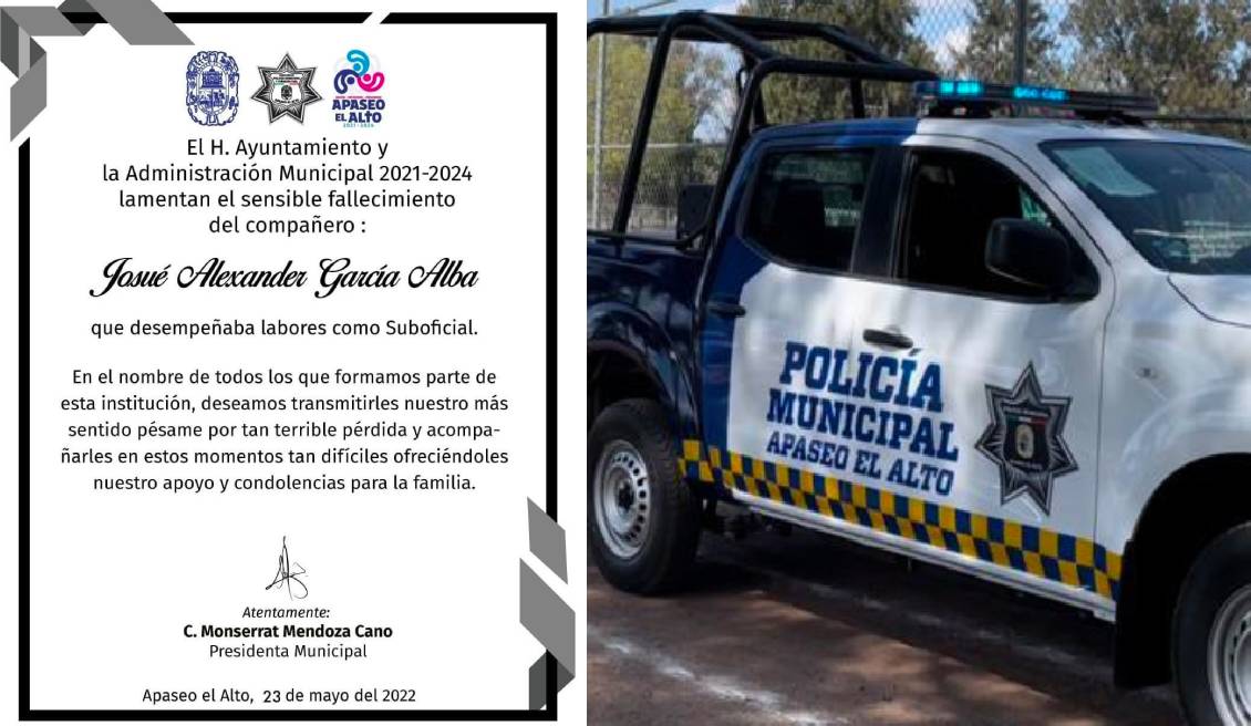 policia accidente