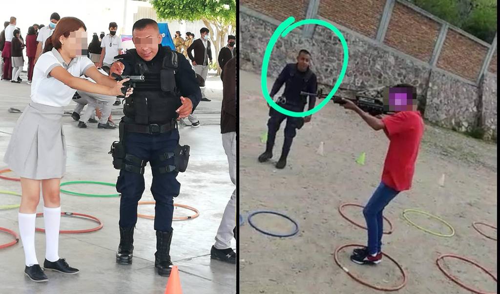 policia armas secuendaria