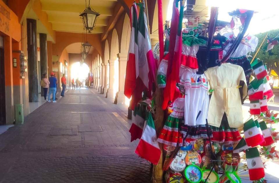 banderas puesto
