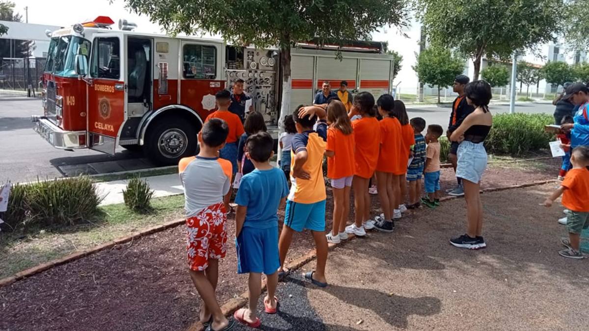 bomberos niños