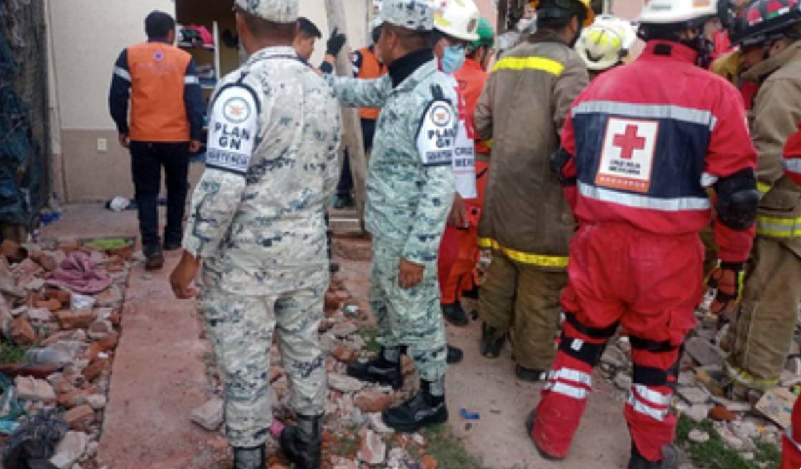 80 elementos de la Guardia Nacional aplican Plan GN-A en zona de explosión en Punta Real guardia explosion cortazar