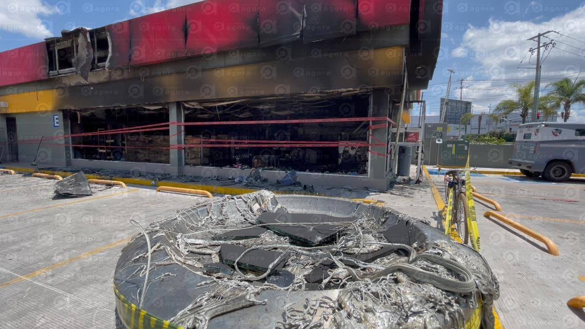 oxxo quemado