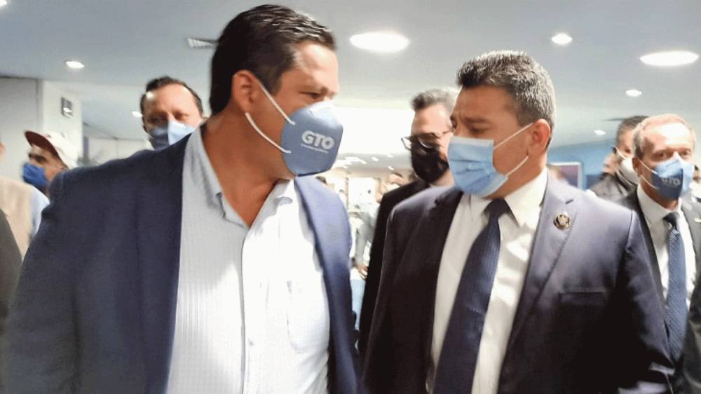 Diego Sinhue y Carlos Zamarripa