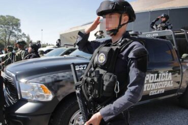 policia amenazado celaya