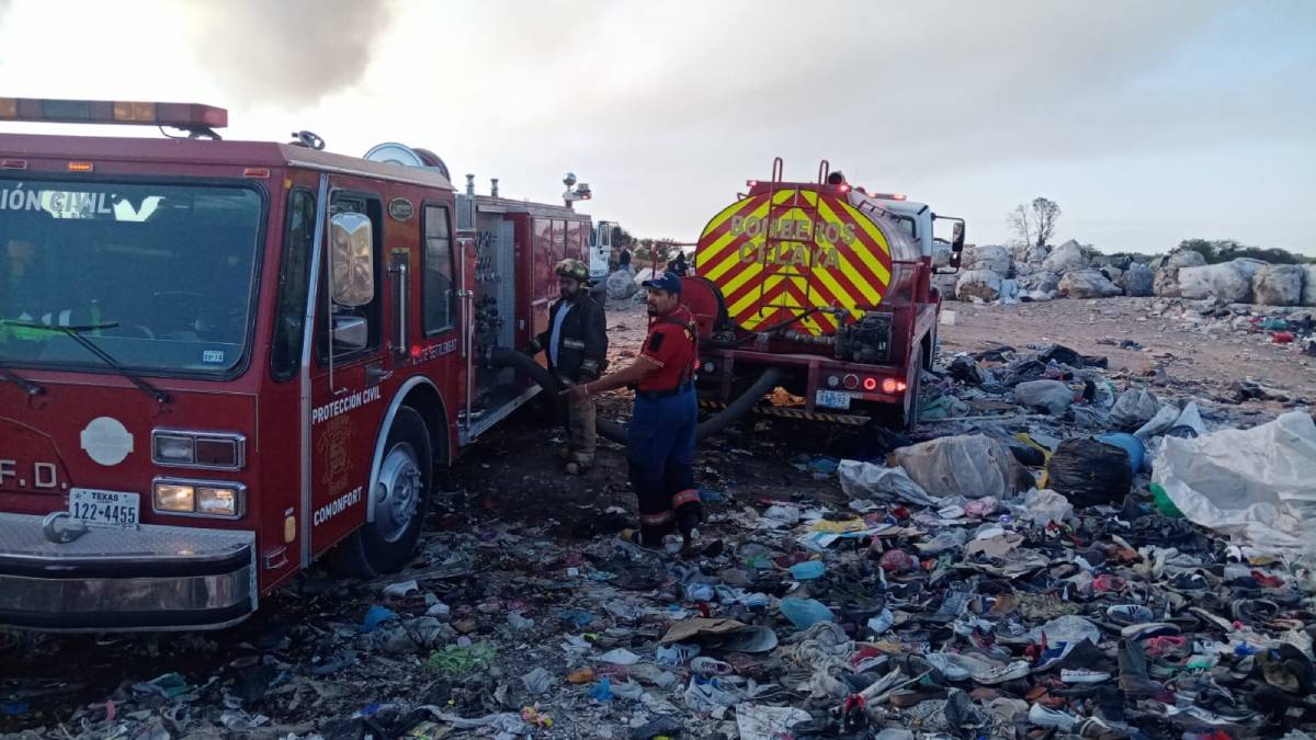 bomberos basura