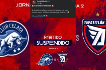 suspendido