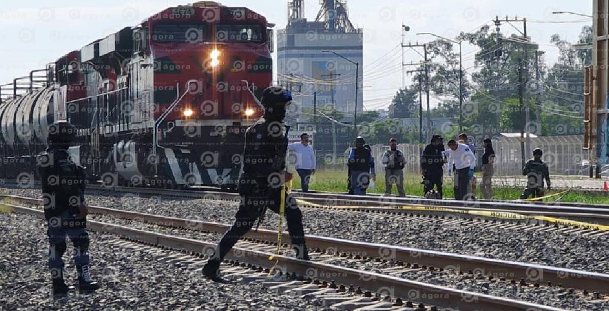 Hombre cae del tren