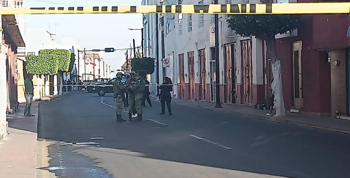Ejecutan a hombre en zona centro, sobre 5 de mayo Ejecutado en zona centro