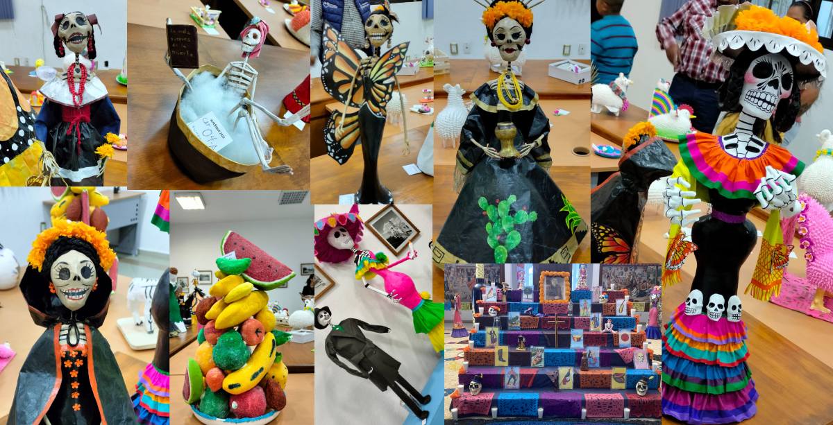 collage catrinas corta