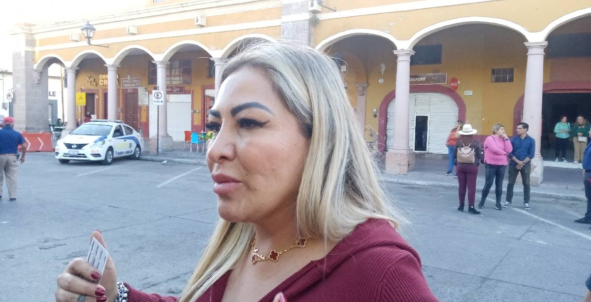 Erika Patino manifestaciones en su contra