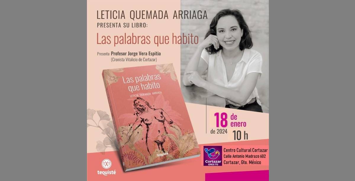 Leticia quemada las palabras que habito