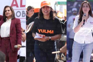 las tres candidatas
