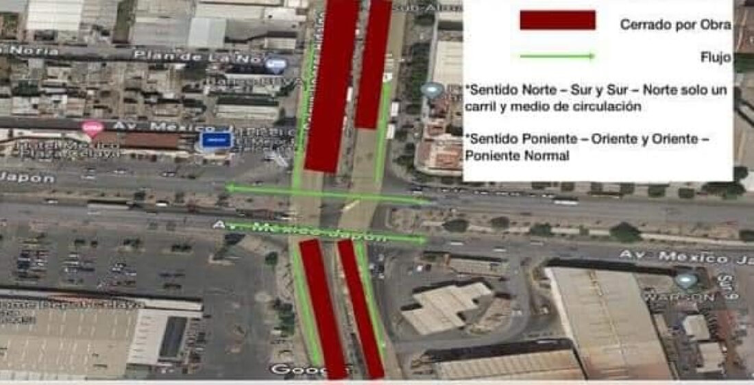 Cierran otro carril en tec
