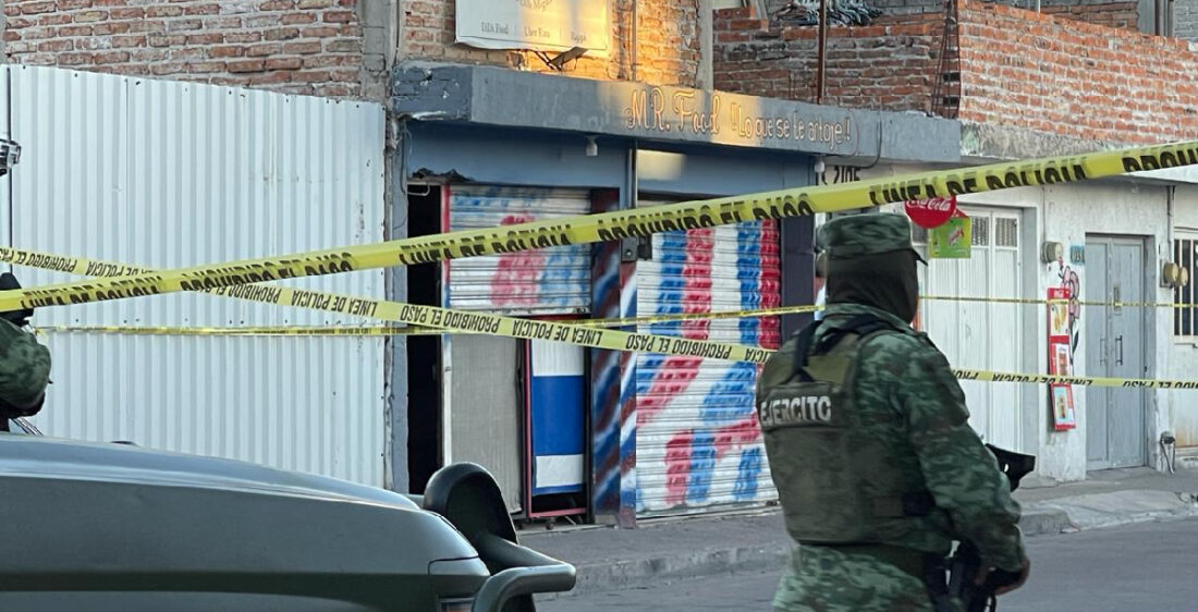 Ejecutado en barberia