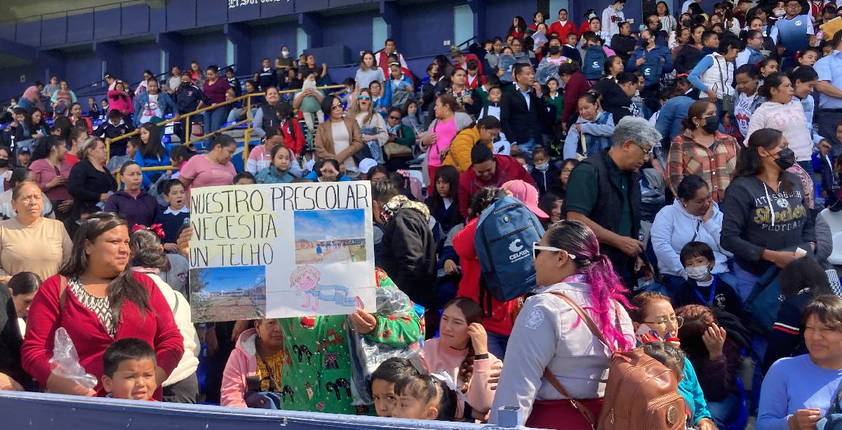 preescolar quiere techo