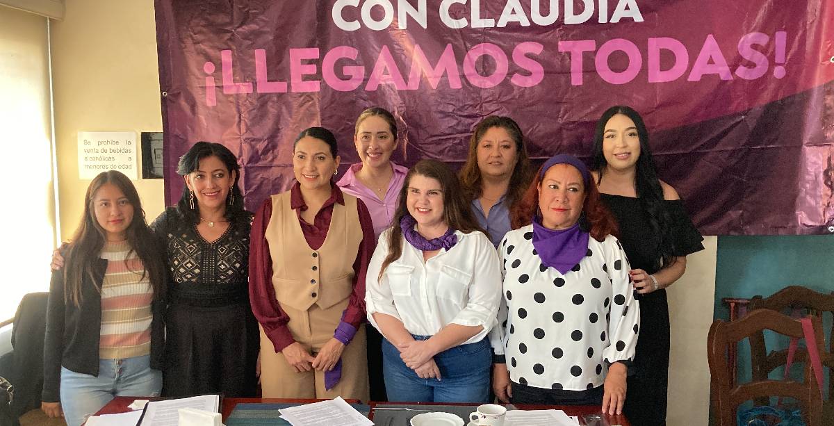 Mujeres con claudia Sheinbaum