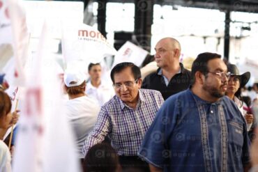 “Vamos ganando 15 puntos, pero podemos perder”; advierte Juan Miguel embestida del PAN juan miguel mitin