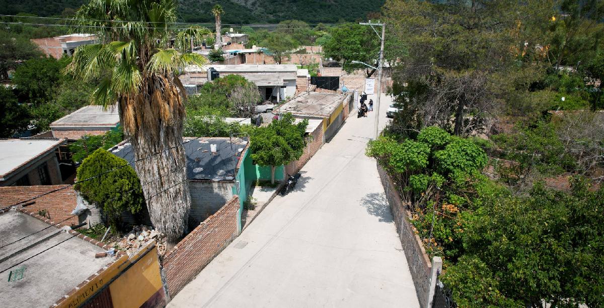 Las Gallinas pavimentacion