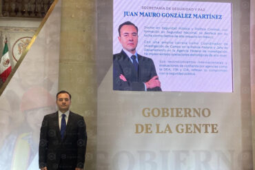 Mauro González será el nuevo Secretario de Seguridad; es esposo de Huett 9E818986 0926 4A23 8D3B 1439DA54A4BE