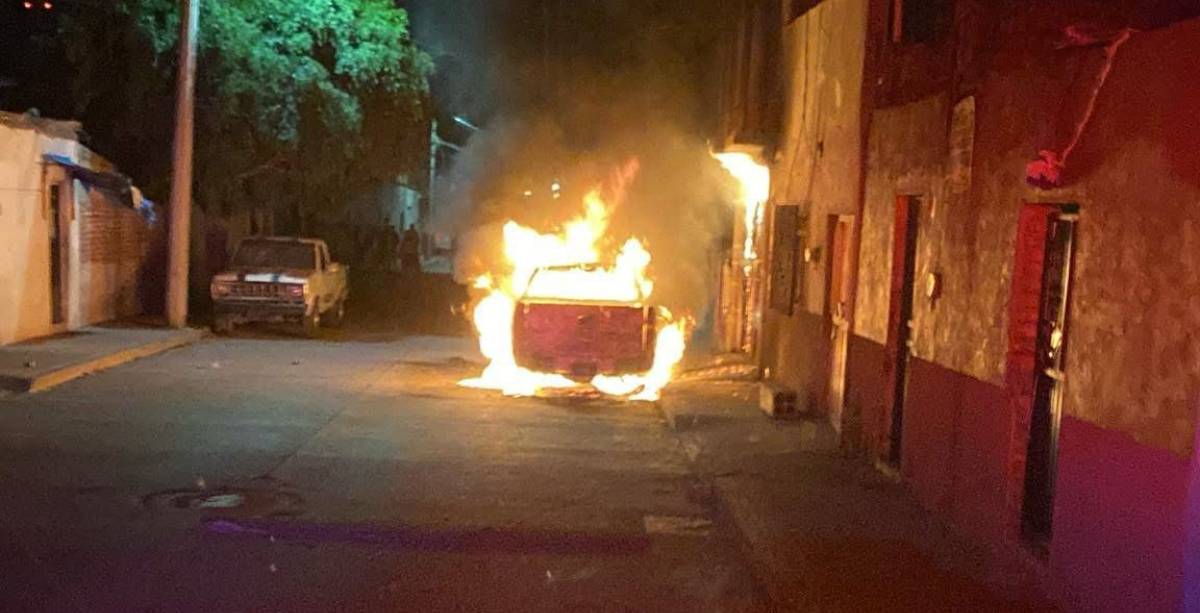 Incendio vehiculo
