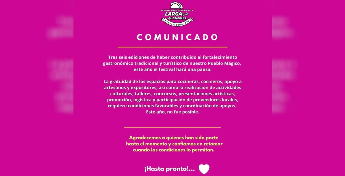 Comunicado