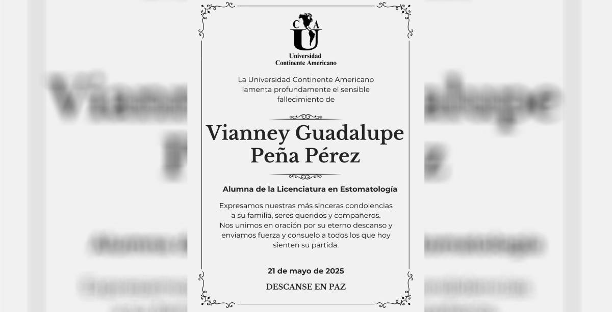 UCA estudiante sin vida