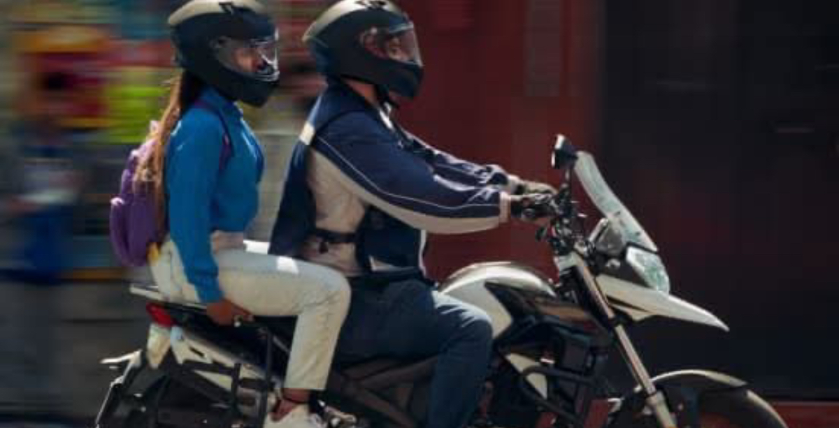 Moto taxi Uber didi