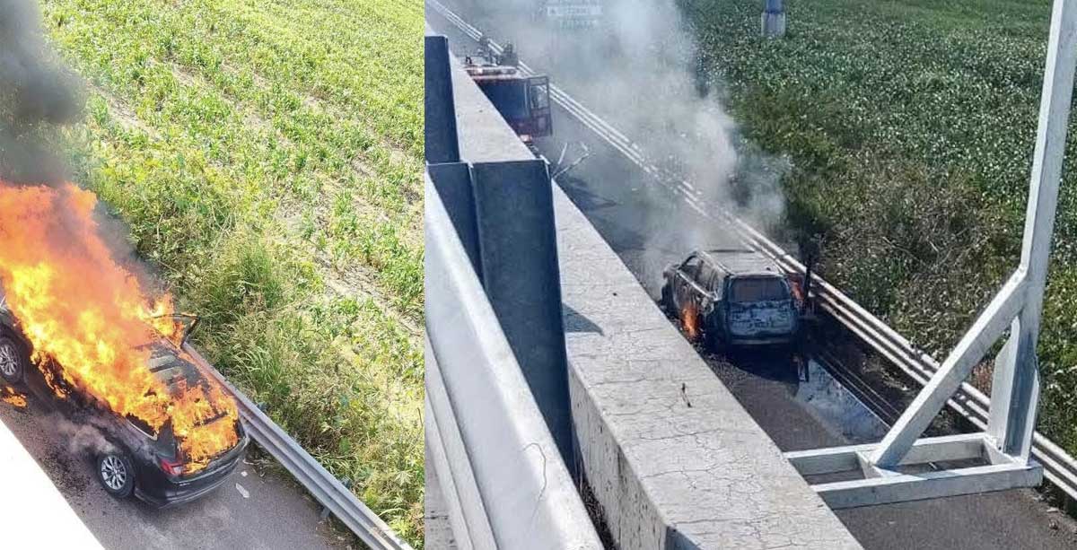 camioneta quemada