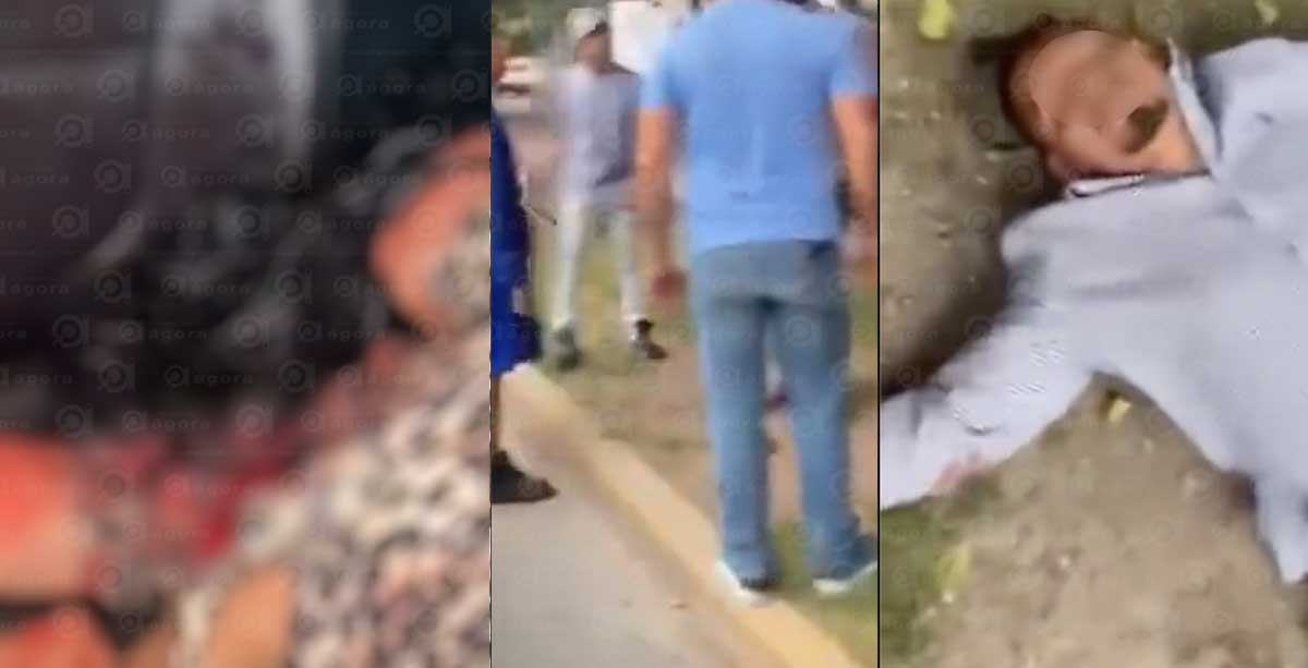 mujer golpeada