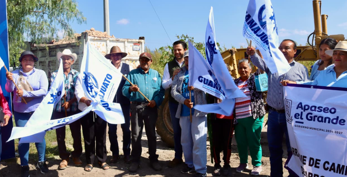 Caminos saca cosechas apaseo