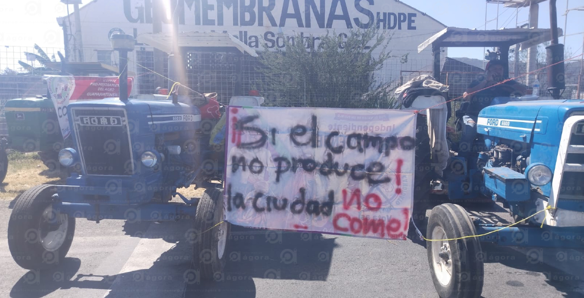 Agricultores bloqueos