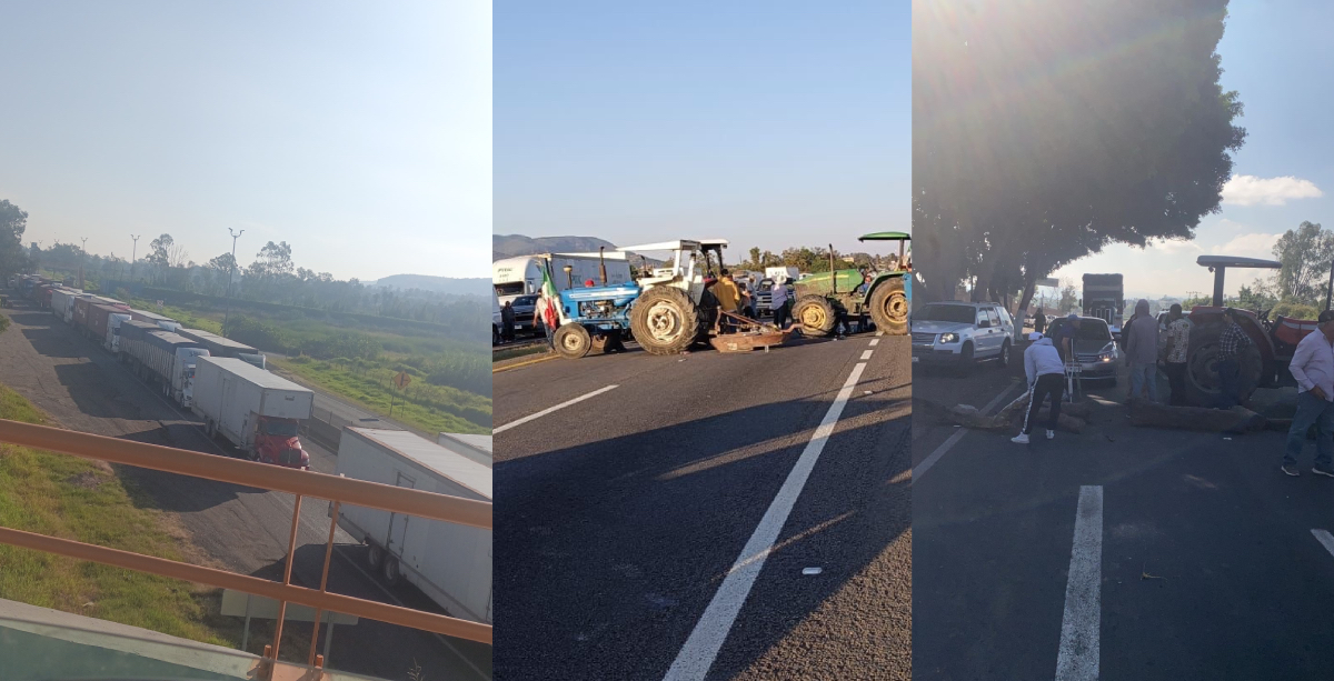 Bloqueo carretera Penjamo