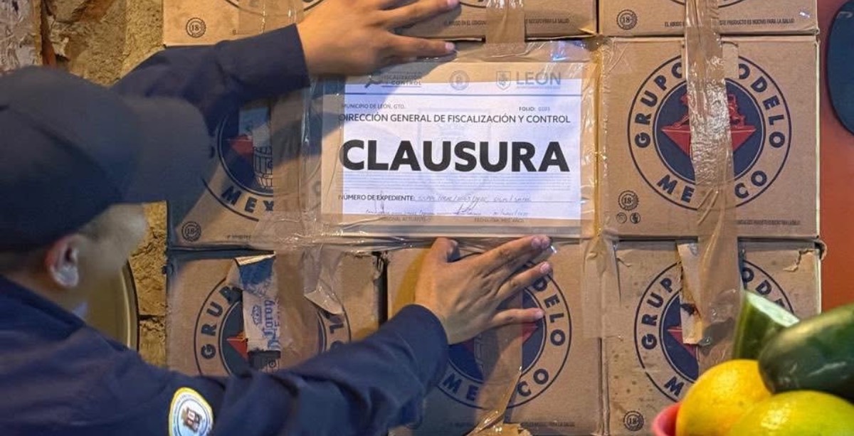 Leon clausuran alcohol