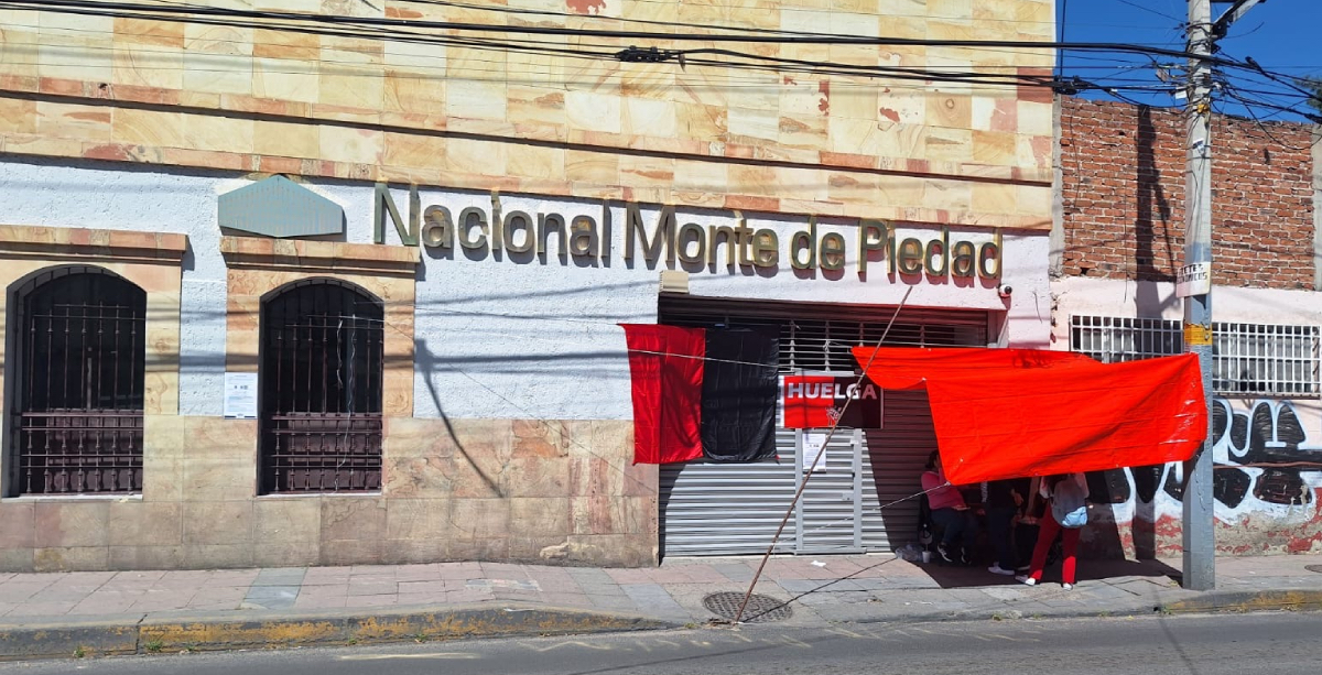 Huelga nacional monte de piedad