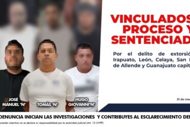Lideres extorsion