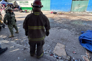 Explosion tianguis