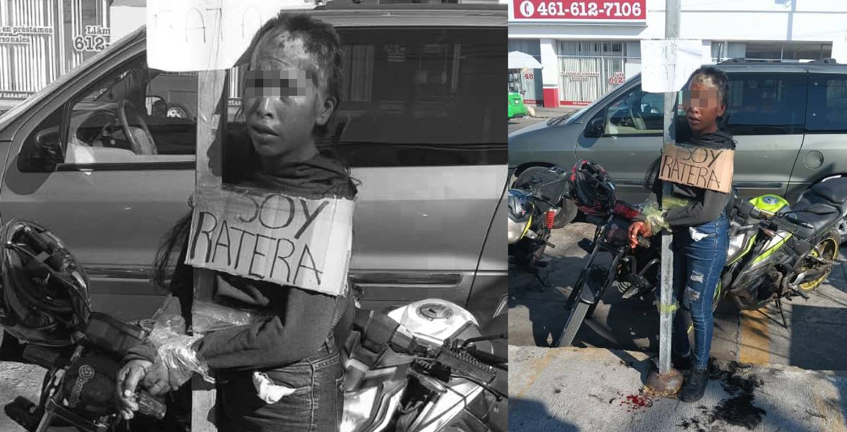 mujer ratera