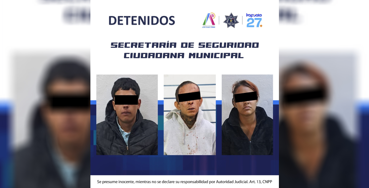 Detenidos extorsion bar