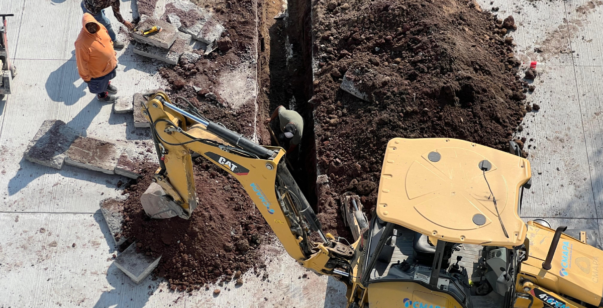 Obras agua Apaseo el grande