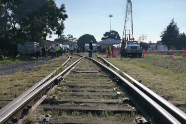 Obras tren de pasajeros Apaseo