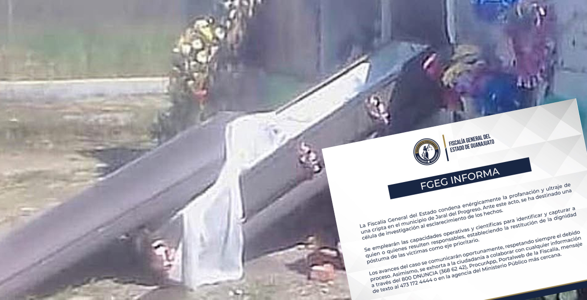 Profanacion tumba Jaral