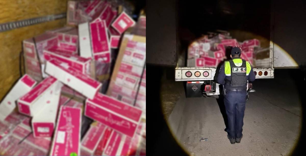 Recuperan en Álamos camión robado con autopartes alamos robado