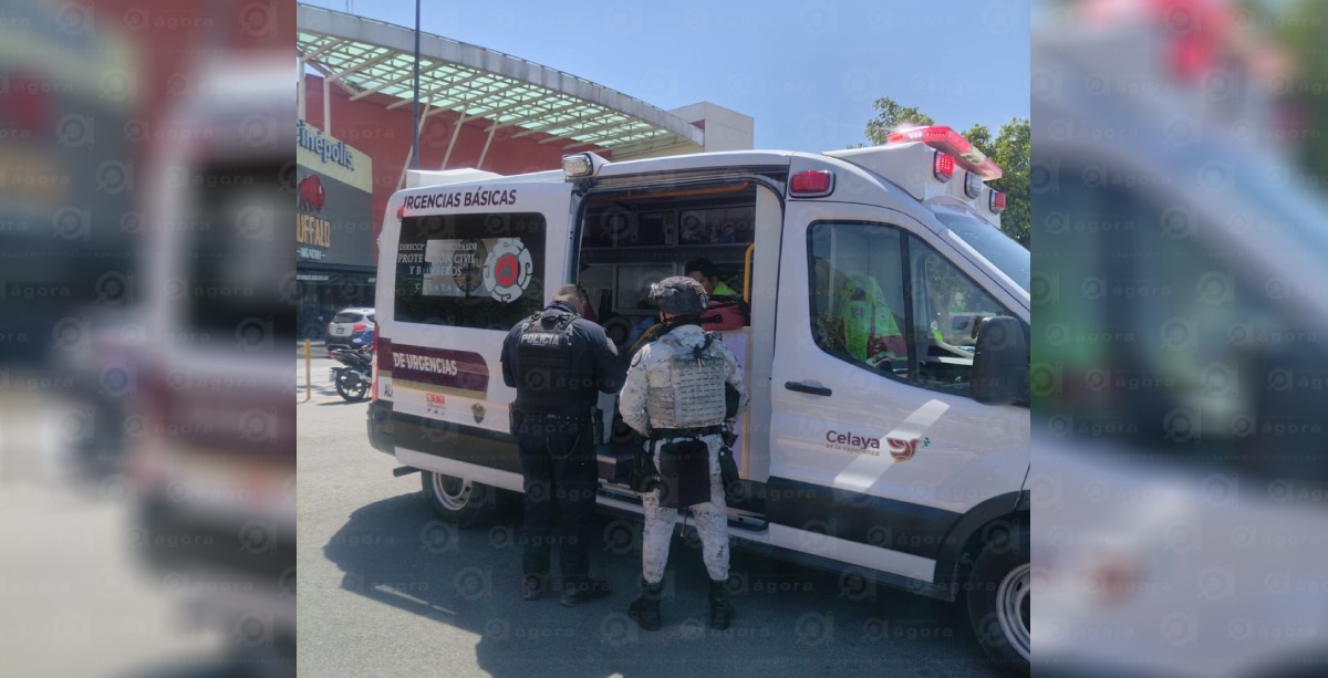 Ambulancia parque celaya