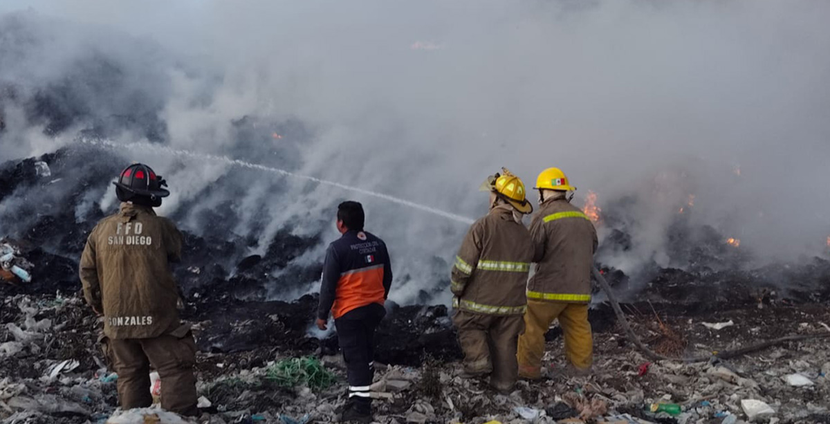 incendio cortazar basura