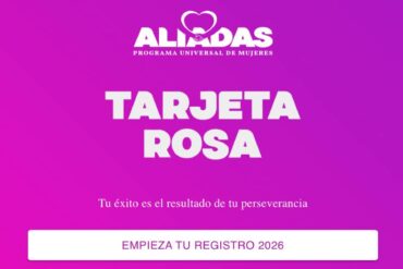 tarjeta rosa 2026